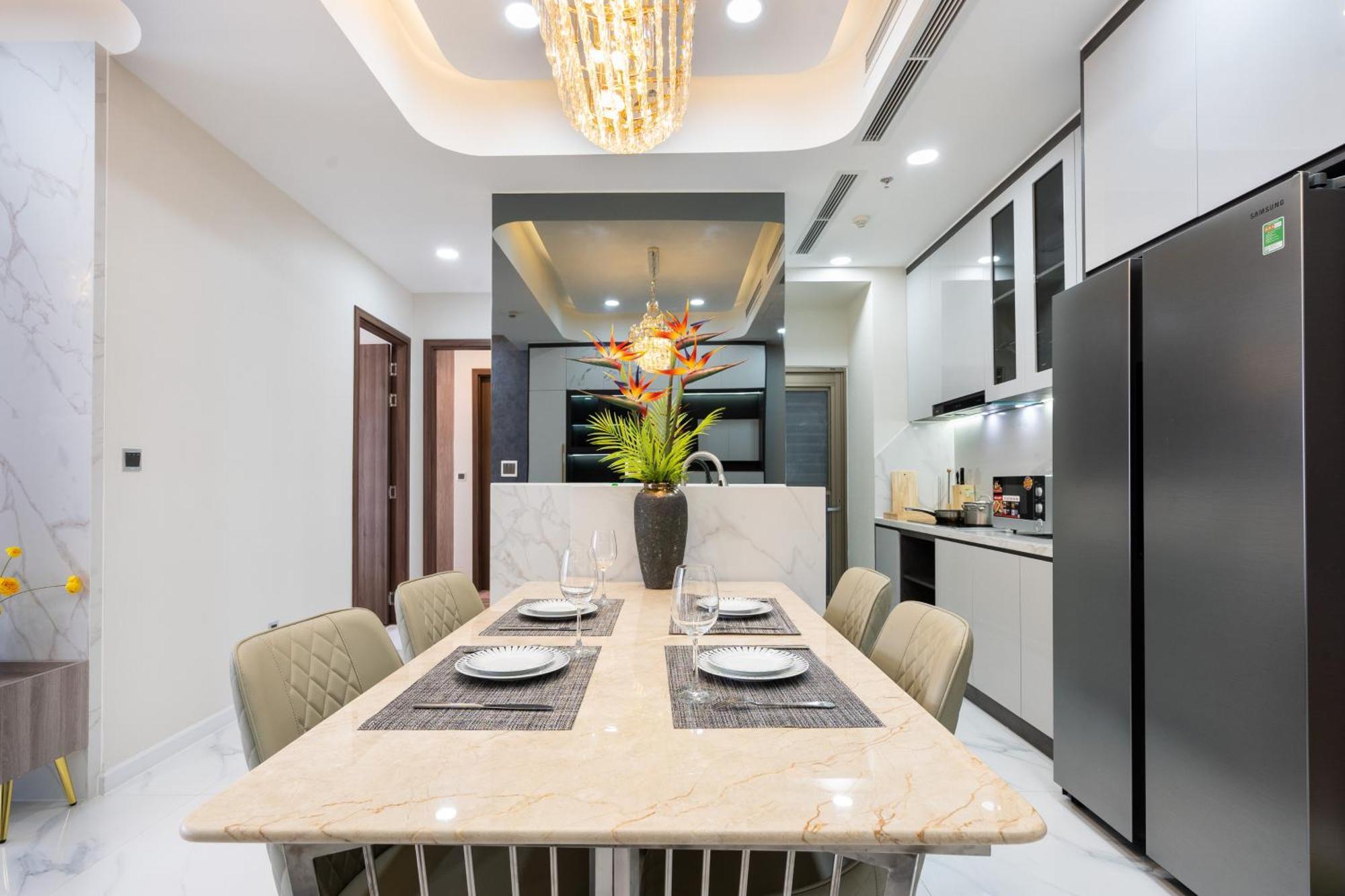 The Peak Midtown Twobedroom With Balcony Ho Şi Min Exterior foto