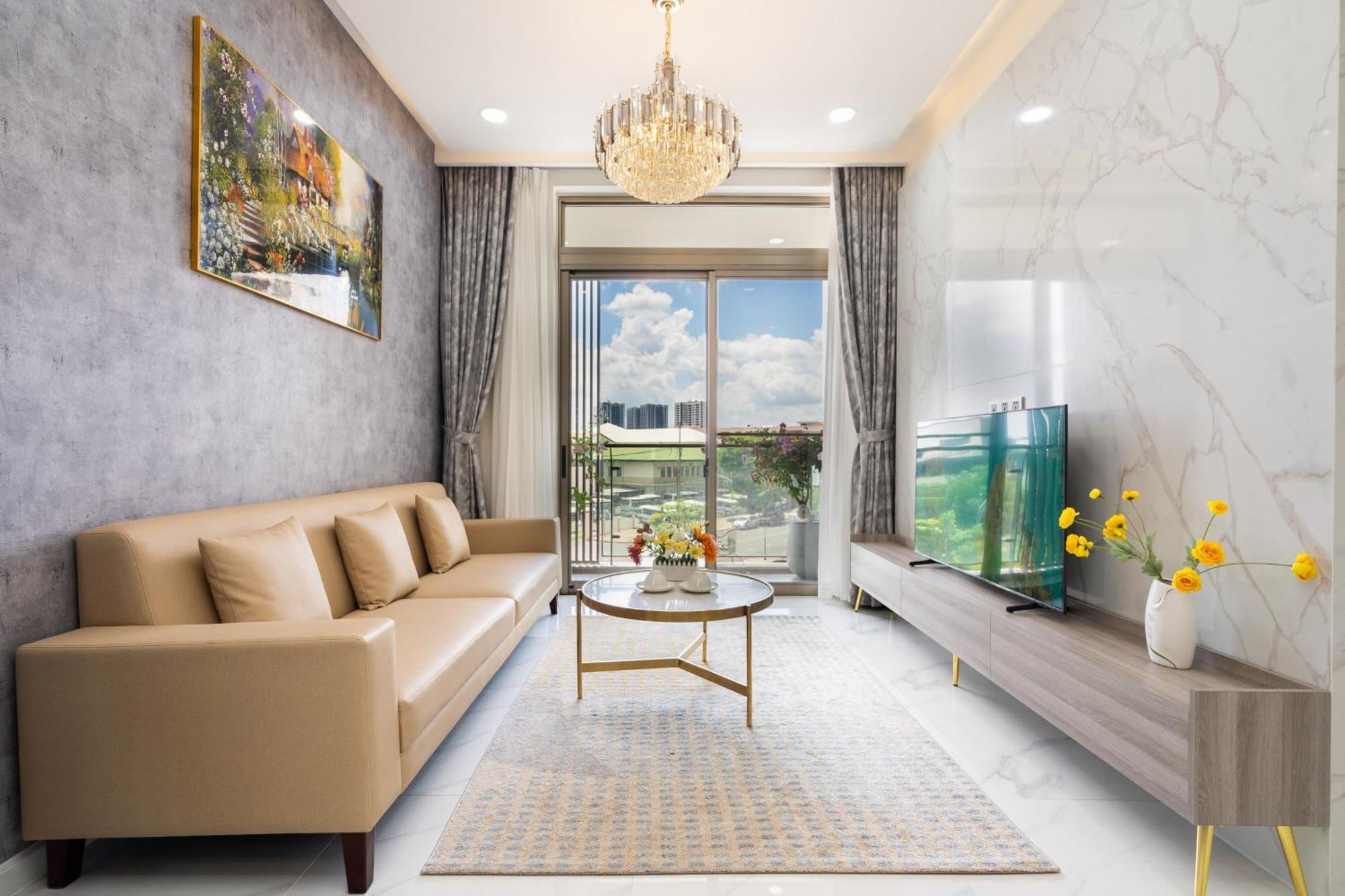 The Peak Midtown Twobedroom With Balcony Ho Şi Min Exterior foto