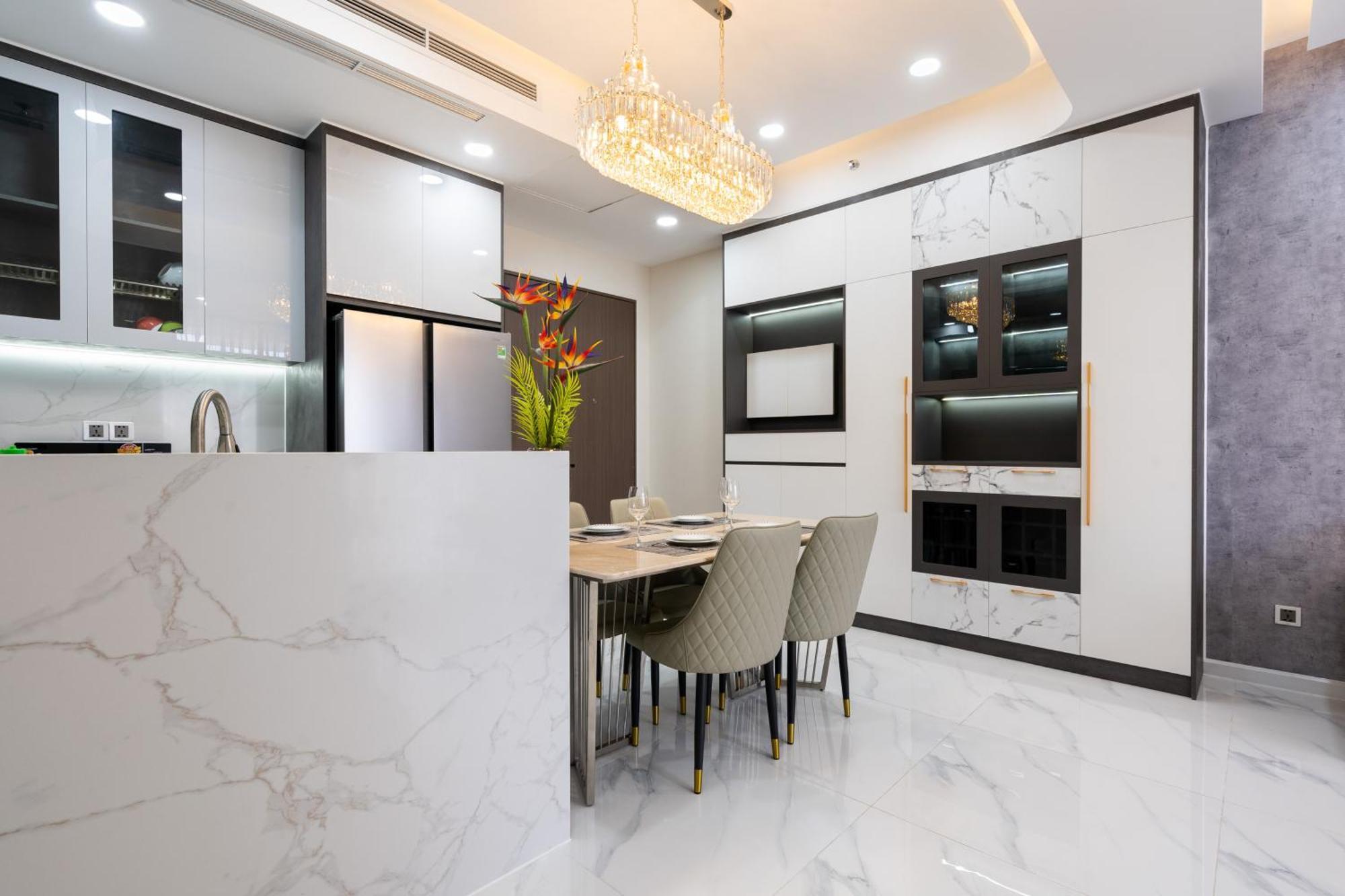 The Peak Midtown Twobedroom With Balcony Ho Şi Min Exterior foto