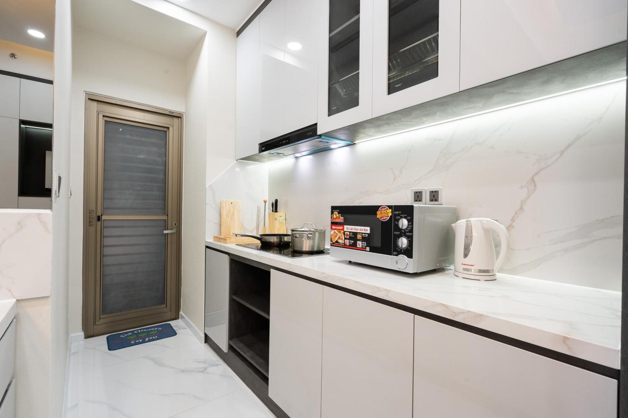 The Peak Midtown Twobedroom With Balcony Ho Şi Min Exterior foto