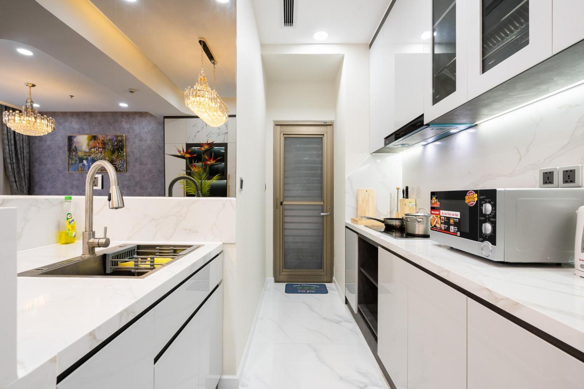 The Peak Midtown Twobedroom With Balcony Ho Şi Min Exterior foto