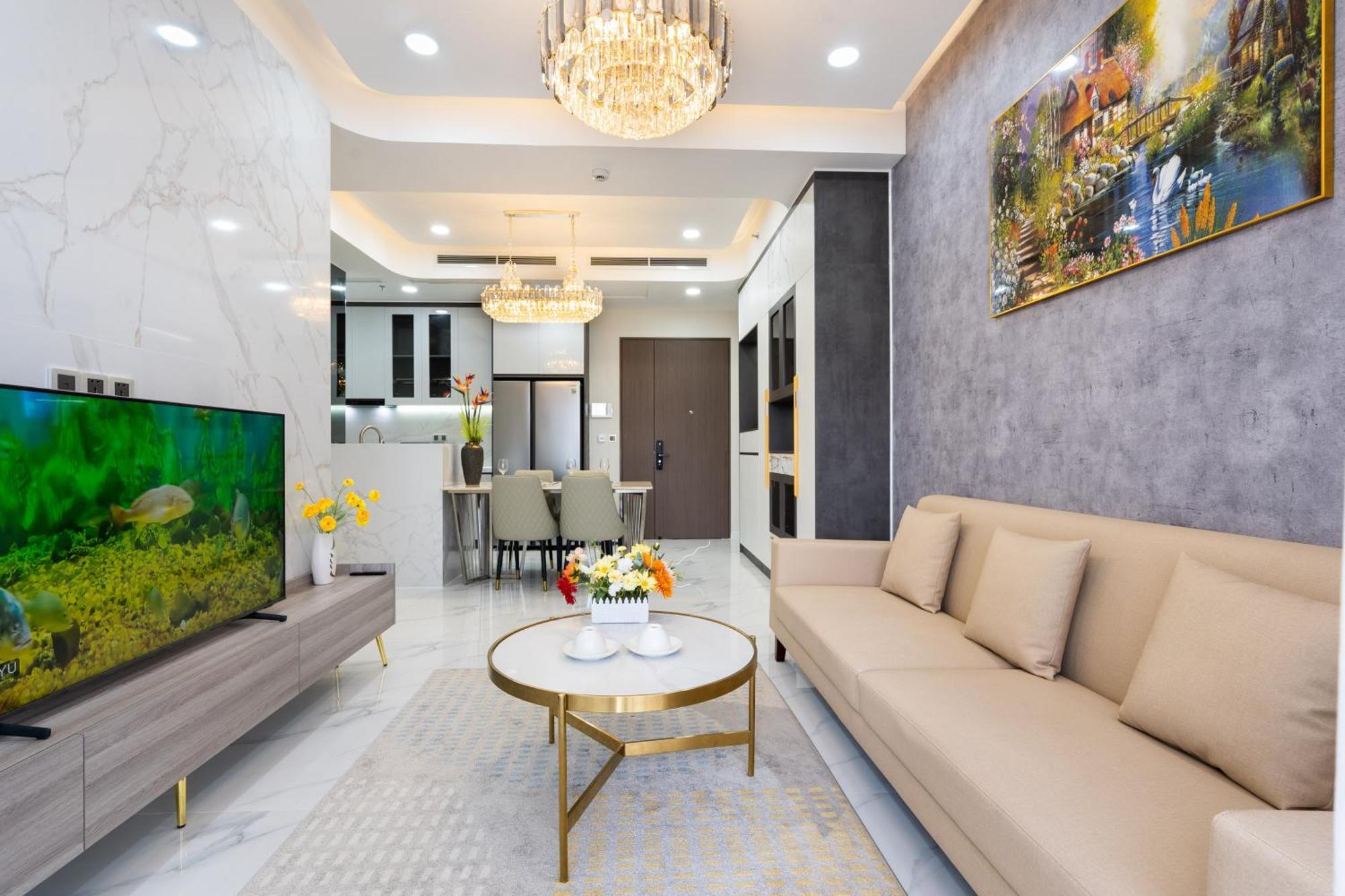The Peak Midtown Twobedroom With Balcony Ho Şi Min Exterior foto